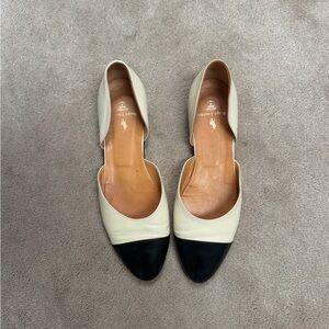 Ralph Lauren Women's Cap Toe flats